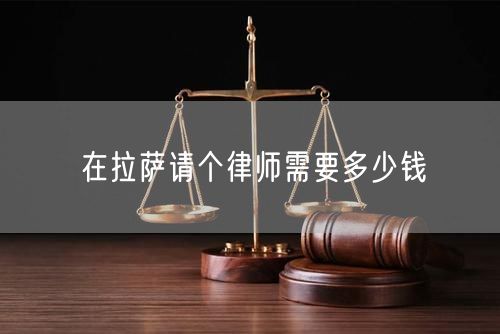 在拉薩請(qǐng)個(gè)律師需要多少錢