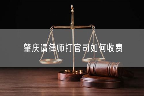 肇慶請(qǐng)律師打官司如何收費(fèi)